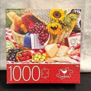 Picnic Time 1000 Piece Jigsaw Puzzle by Cardinal SALE 🔴3/$25!